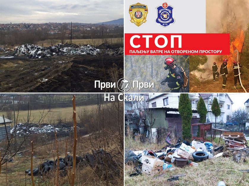 Da li je grad Kragujevac zahtevao monitoring nakon požara na delu divlje deponije u Beloševcu?